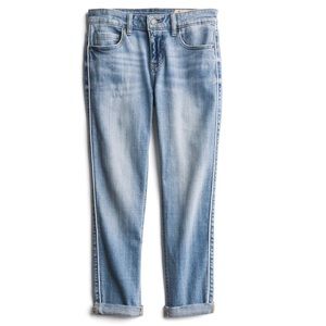 Adrienne piping detail boyfriend jean